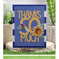 Lawn Fawn Dies Giant Thanks So Much LF2693