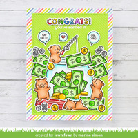 Lawn Fawn - How You Bean? Money Add-On - Stamp and Die Bundle