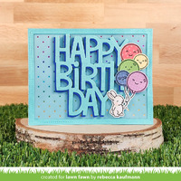 Lawn Fawn - All the Smiles - Stamp and Die Bundle