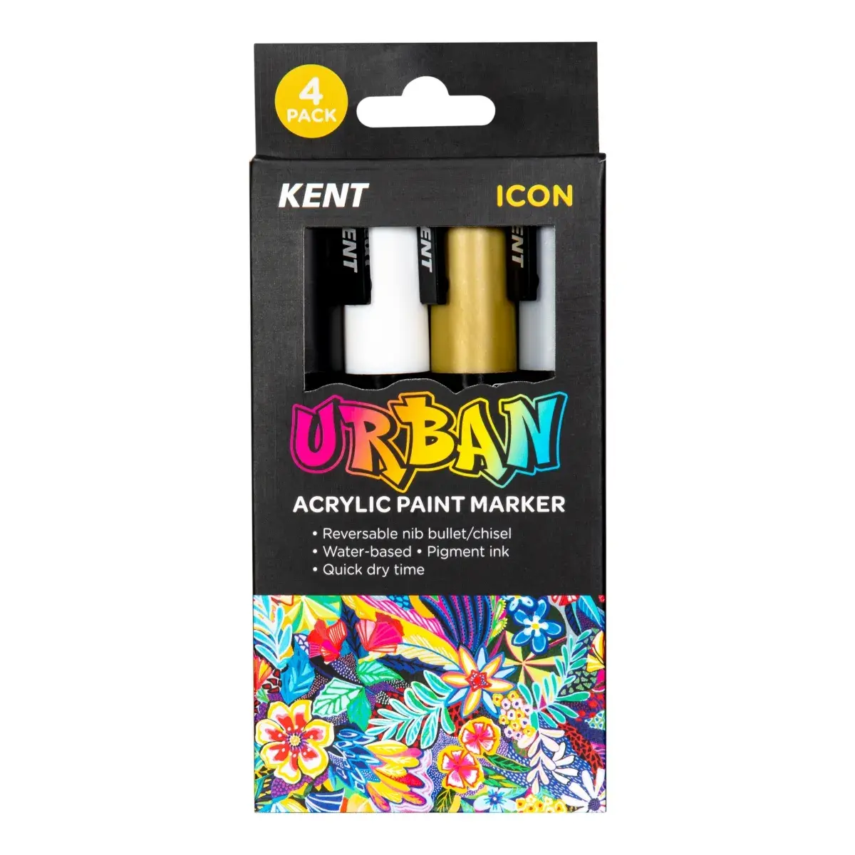 Kent Urban Paint Marker Set - Icon - Pack of 4