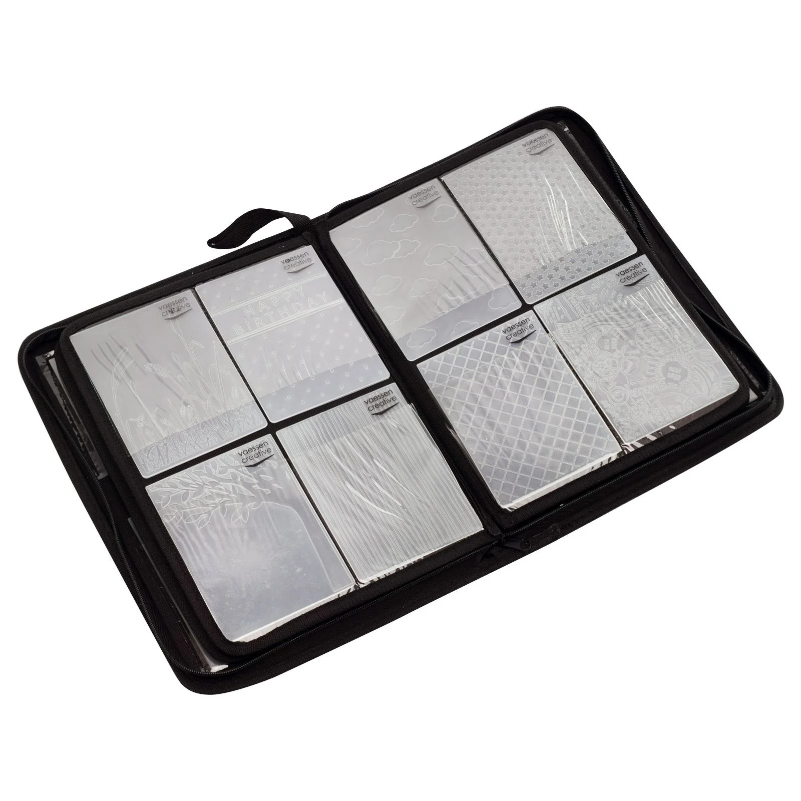 Vaessen Creative Storage Organiser for Embossing Folders - Black