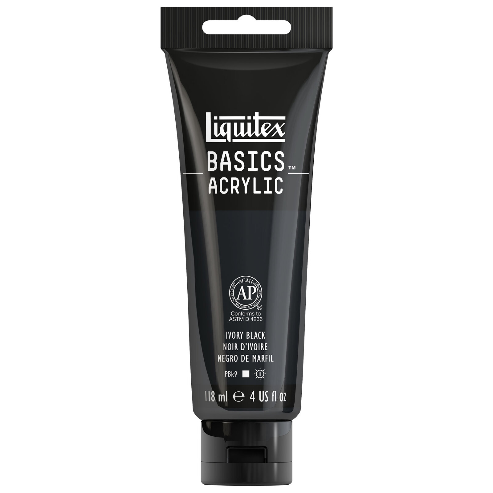 Liquitex Basics Acrylic - 118ml - Ivory Black