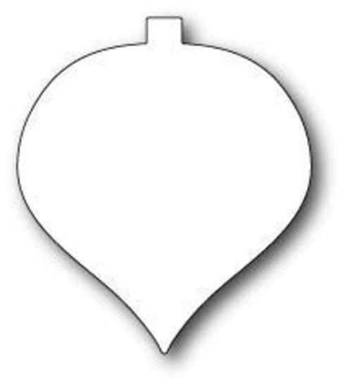 Poppystamps Die Luxe Ornament Background 1074 