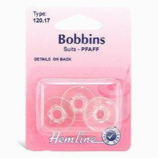 Pfaff Plastic Bobbins 3 Pack 