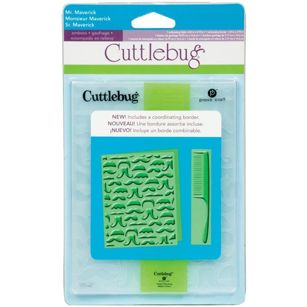 CUTTLEBUG Embossing Folder Maverick Border Set A2 