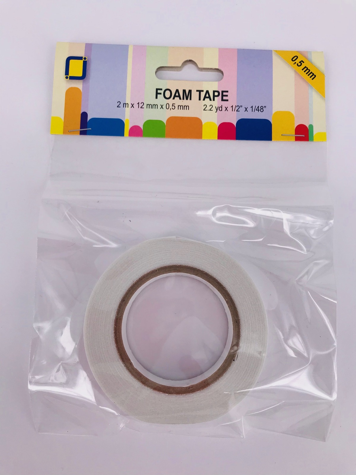 JeJe Foam Tape 0.5mm x 12mm x 2m
