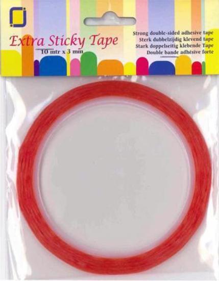 Extra Sticky Tape Double-Sided 3mm x 10m 