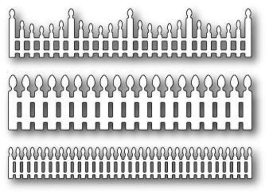 Memory Box Die - Open Studio - Fanciful Fences 30035