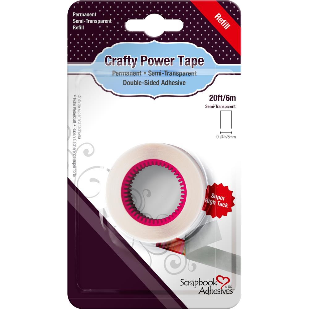 Scrapbook Adhesives Crafty Power Tape Super High Tack Tape Refill