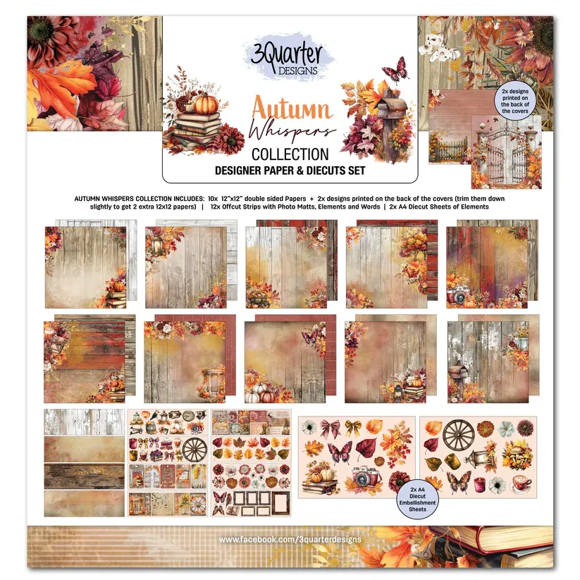 3Quarter Designs - Autumn Whispers - Collection Pack