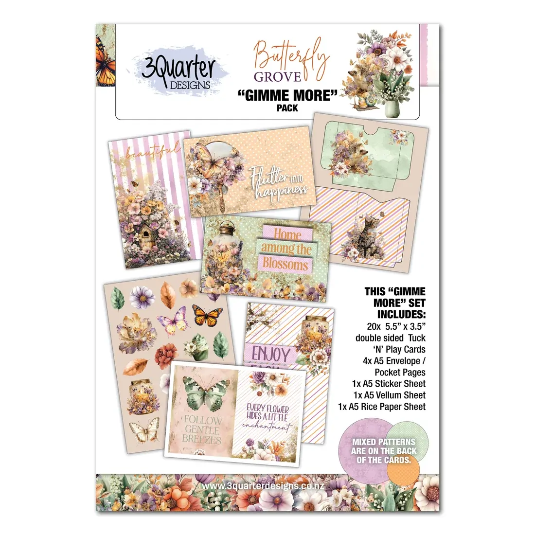3Quarter Designs - Butterfly Grove - Gimme Mores