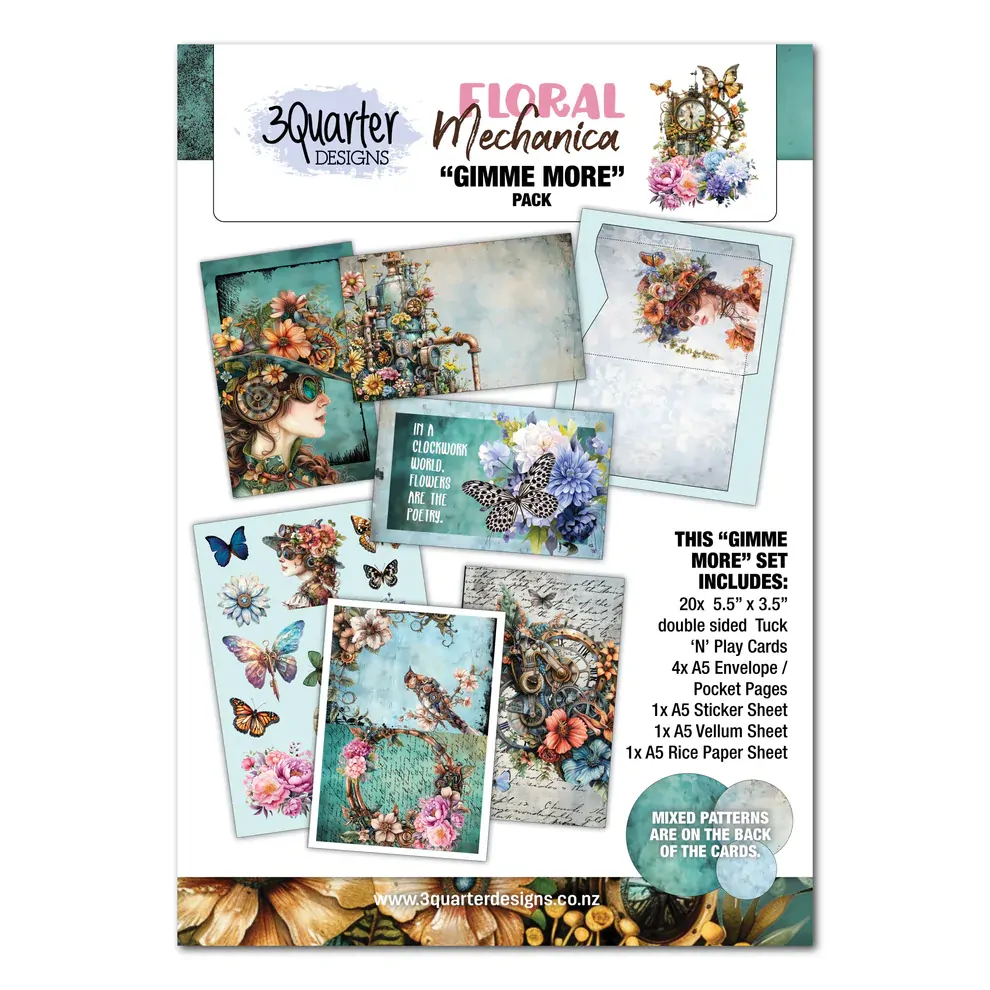 3Quarter Designs - Floral Mechanica - Gimme Mores