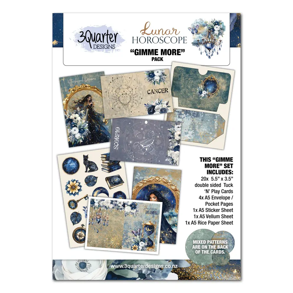 3Quarter Designs - Lunar Horoscope - Gimme Mores