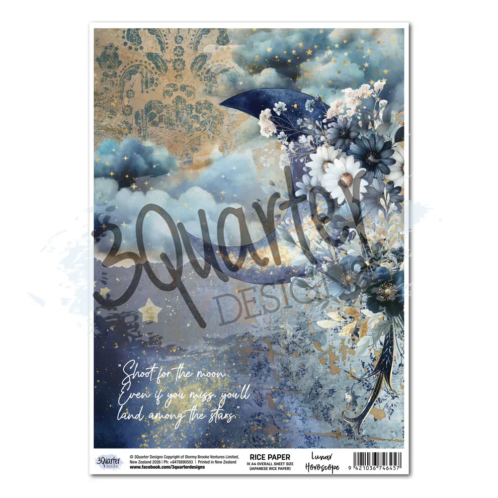 3Quarter Designs - Lunar Horoscope - Rice Paper