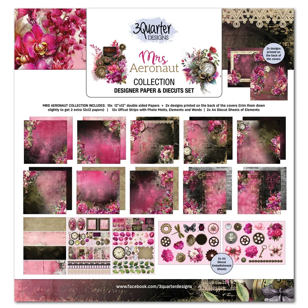 3Quarter Designs - Mrs Aeronaut - Collection Pack
