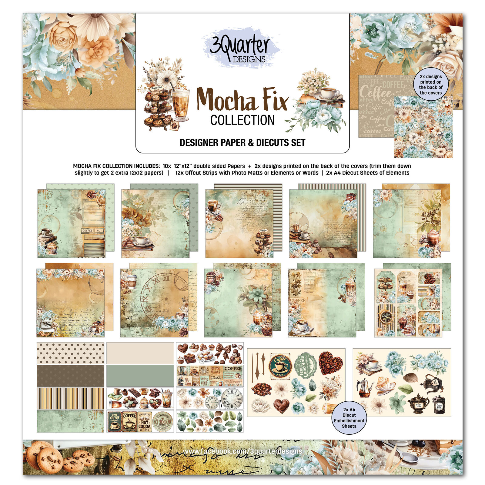 3Quarter Designs - Mocha Fix - Collection Pack
