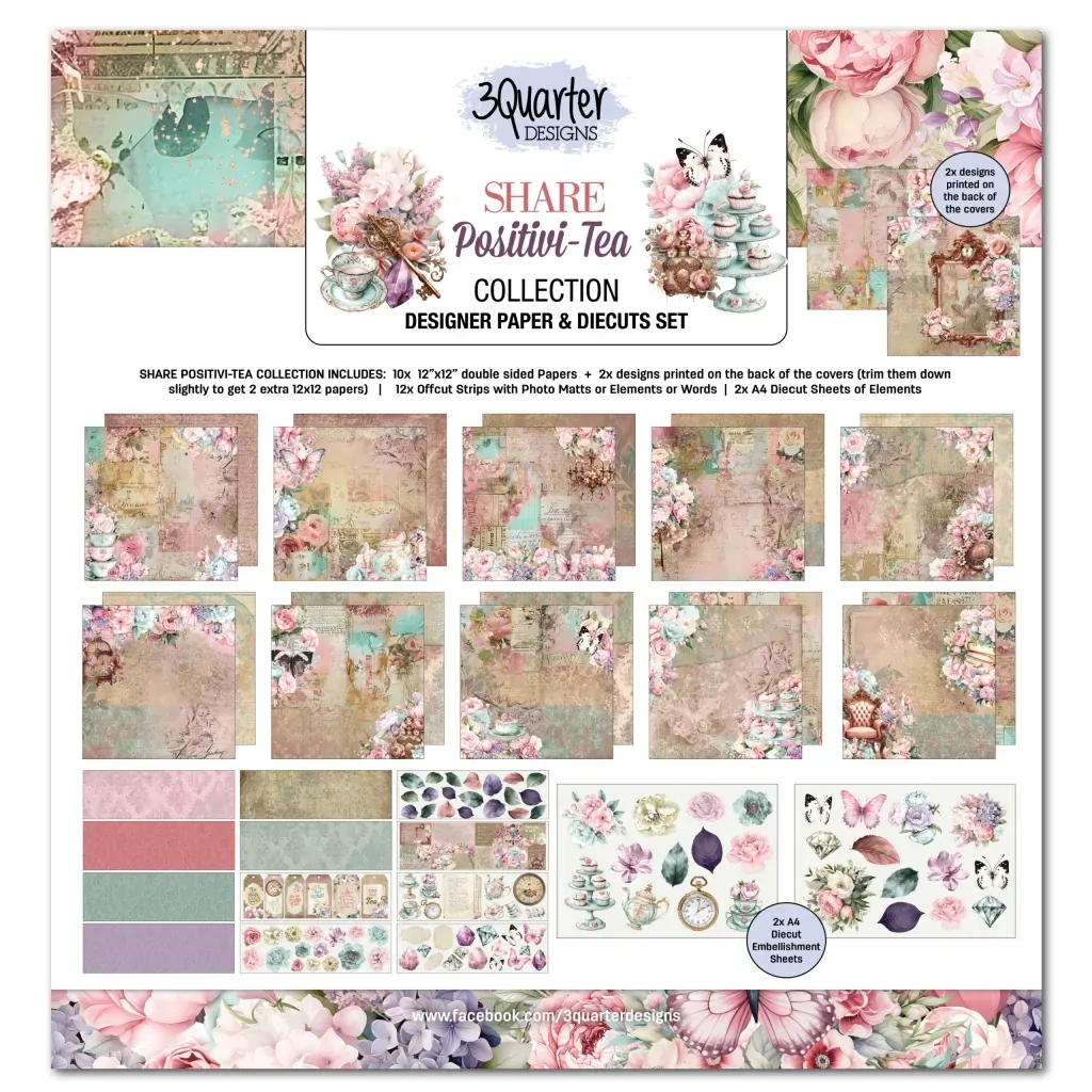 3Quarter Designs - Share Positivi-Tea - Collection Pack