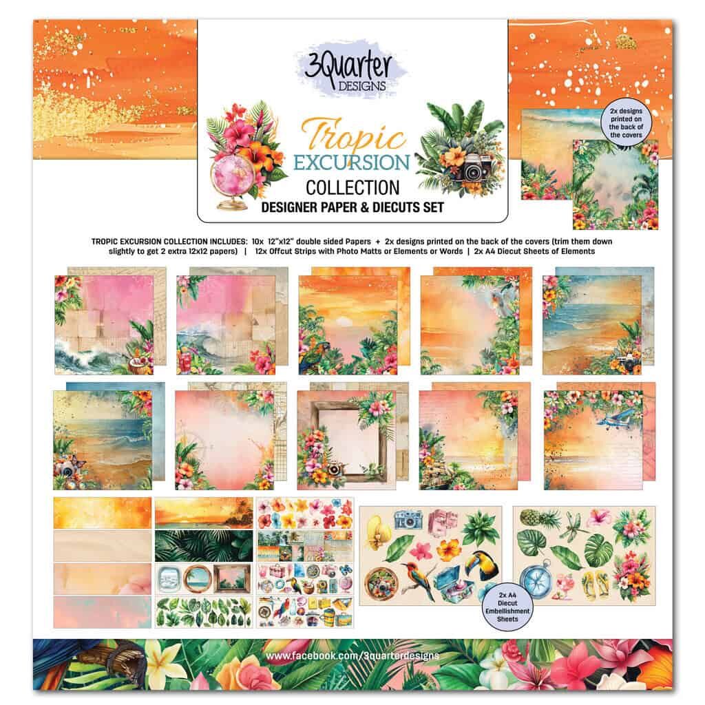 3Quarter Designs - Tropic Excursion - Collection Pack