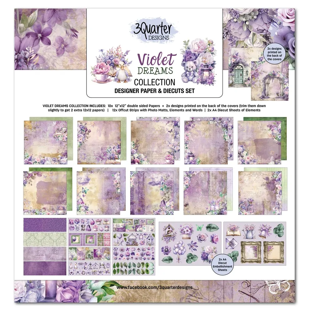 3Quarter Designs - Violet Dreams - Collection Pack