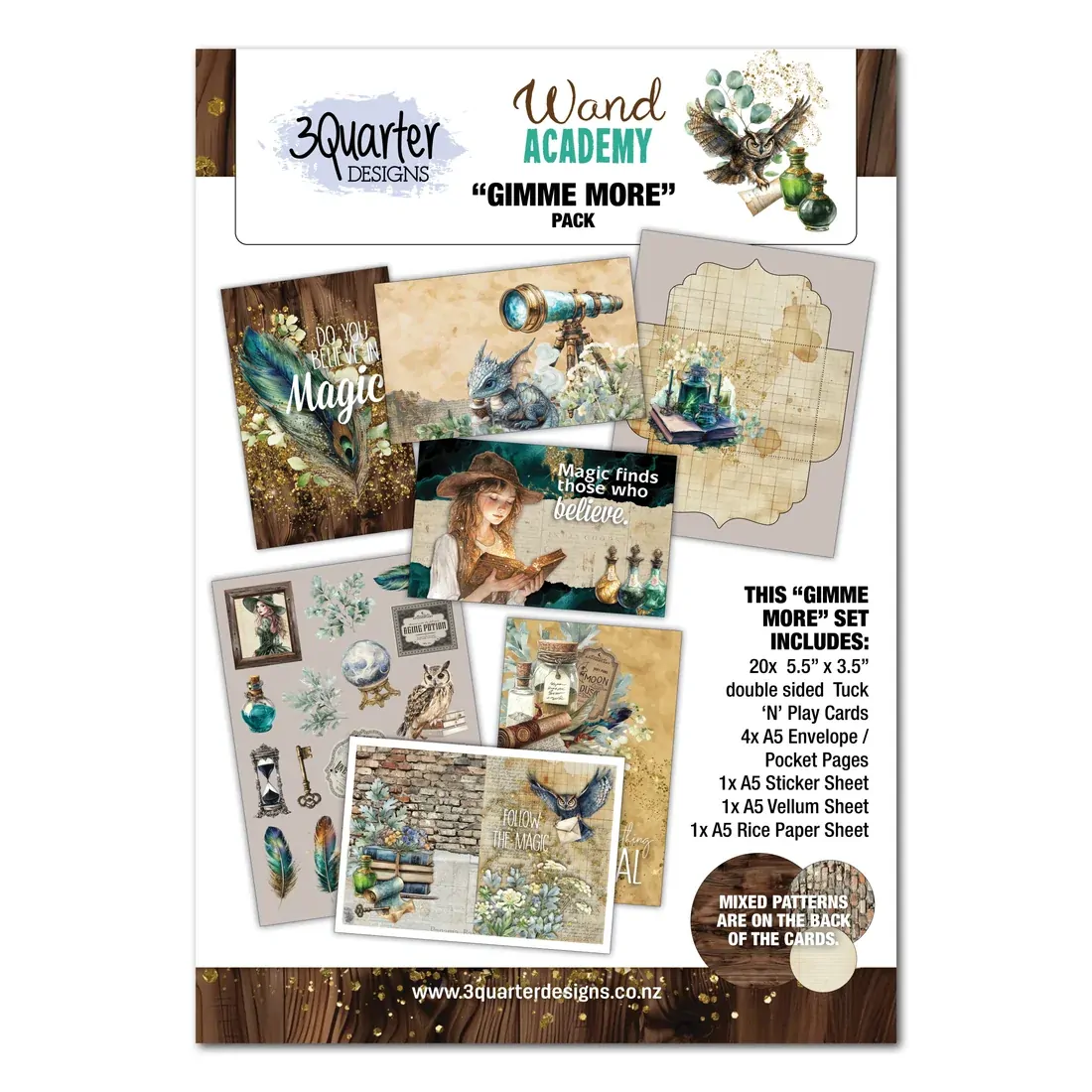 3Quarter Designs - Wand Academy - Gimme Mores