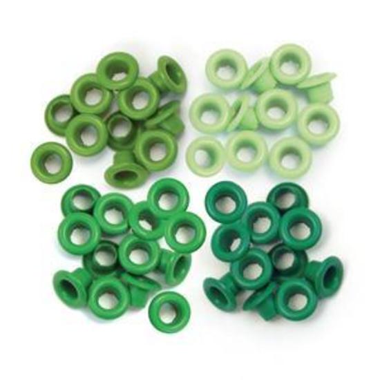We R Memory Keepers Crop-A-Dile 60 Eyelets Green 
