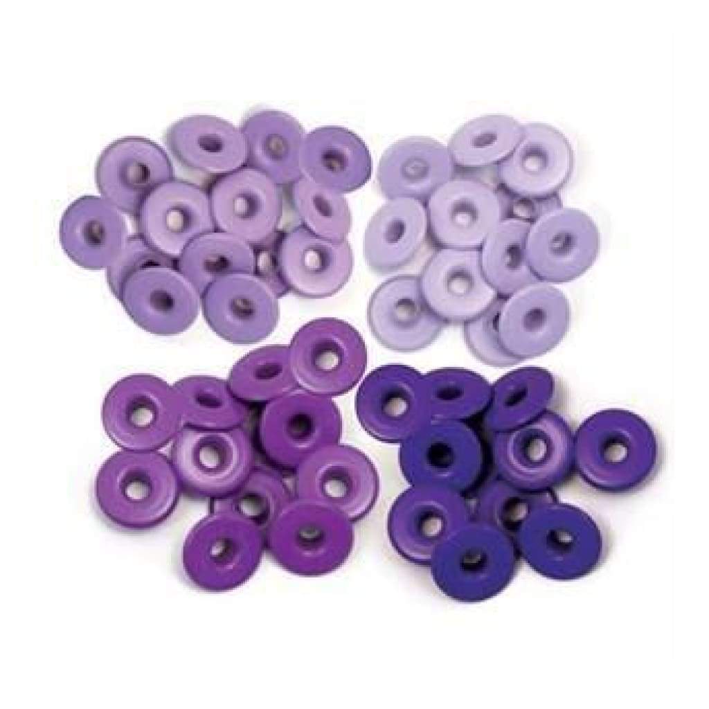 We R Memory Keepers Crop-A-Dile 40 Eyelets Wide Purple