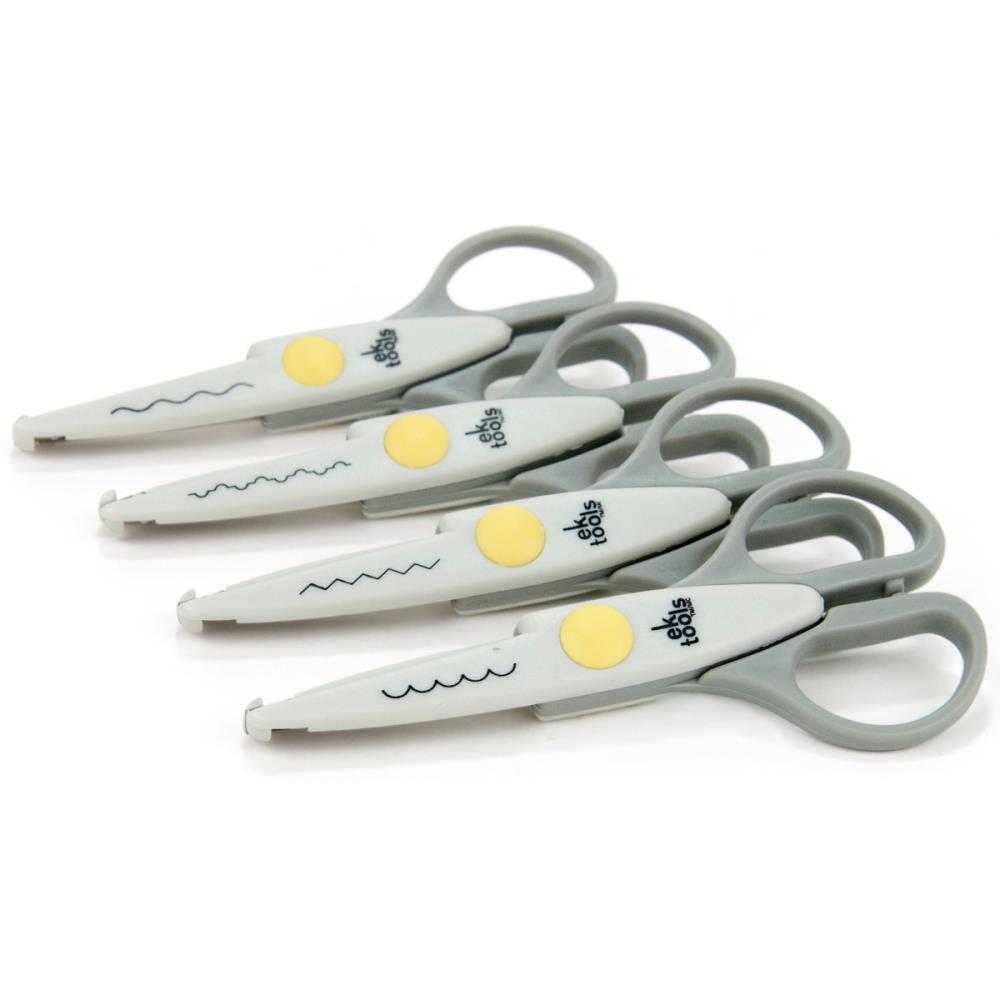 EK Success Decorative Scissors 4pk