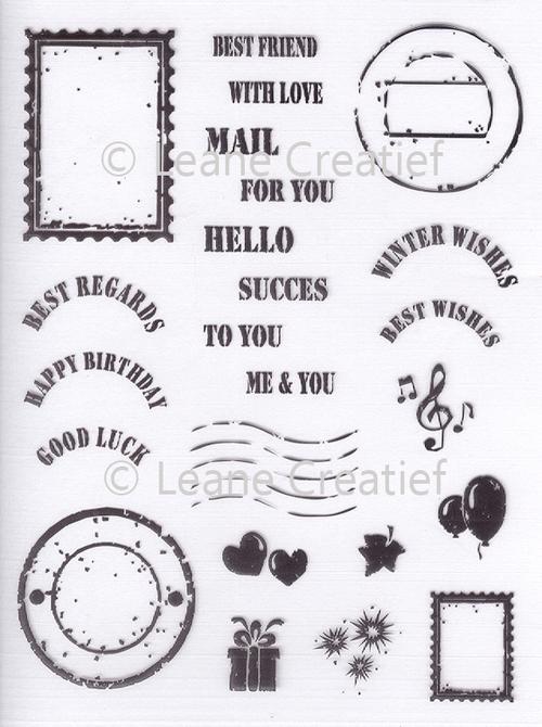 LeCreaDesign Clear Stamp Mail