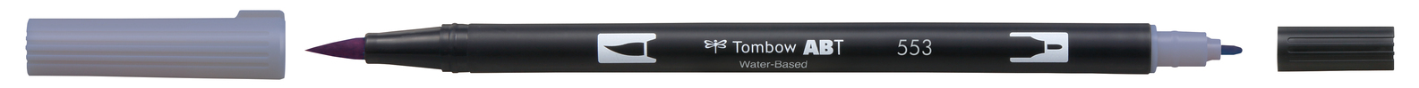 Tombow Dual Brush Pen - Mist Purple - 553