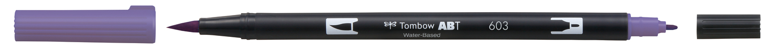 Tombow Dual Brush Pen - Periwinkle - 603
