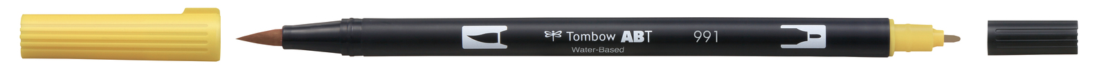 Tombow Dual Brush Pen - Light Ochre - 991