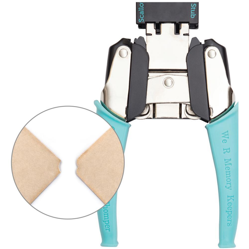 We R Memory Keepers Crop-A-Dile Corner Chomper Stub and Scallop