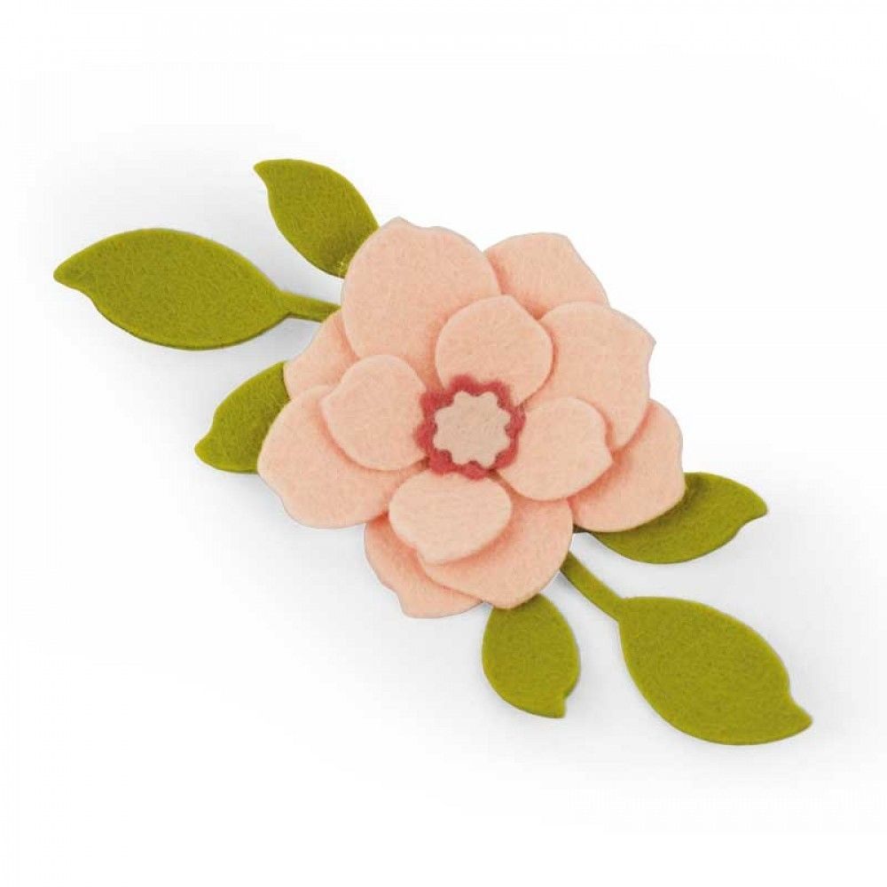 Sizzix Flowers With Leaves Bigz Die