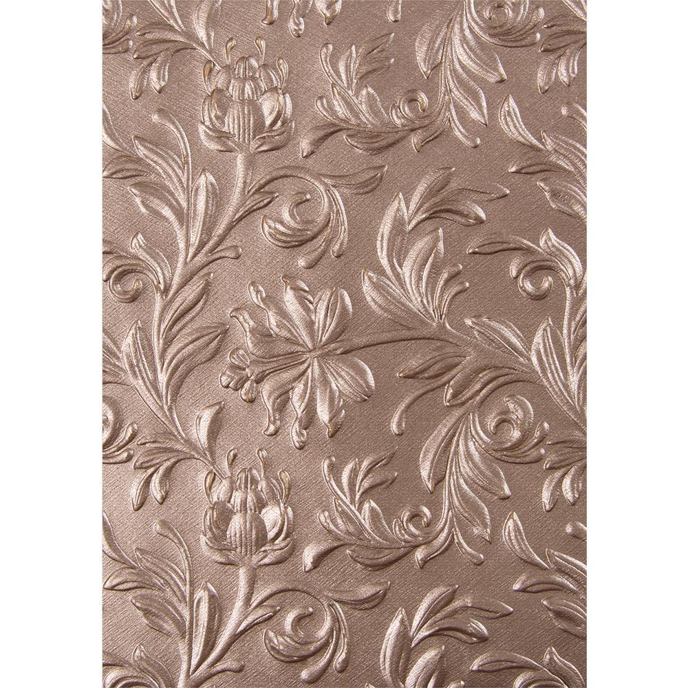 Sizzix Tim Holtz 3D Texture Fades Embossing Folder Botanical 662716