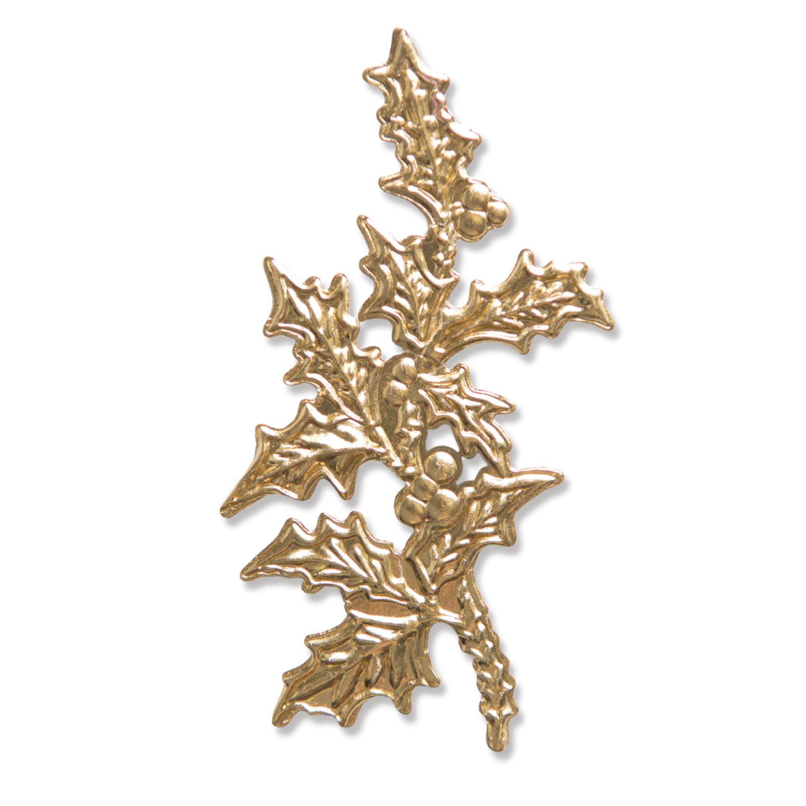 Sizzix 3D Impresslits Cut and Emboss Folder Holly by Tim Holtz 663295