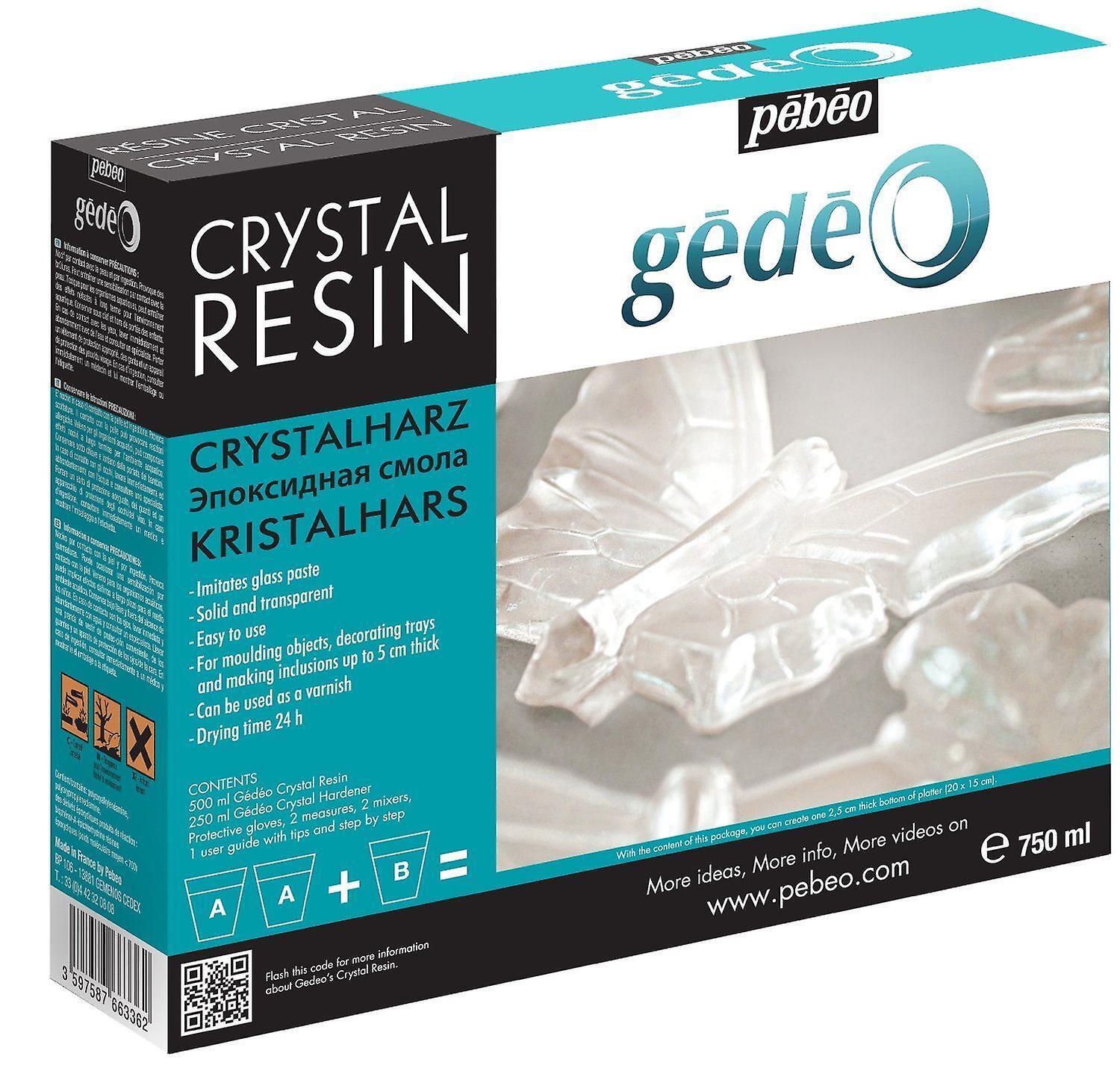 Pebeo Gedeo Crystal Resin Kit 750ml