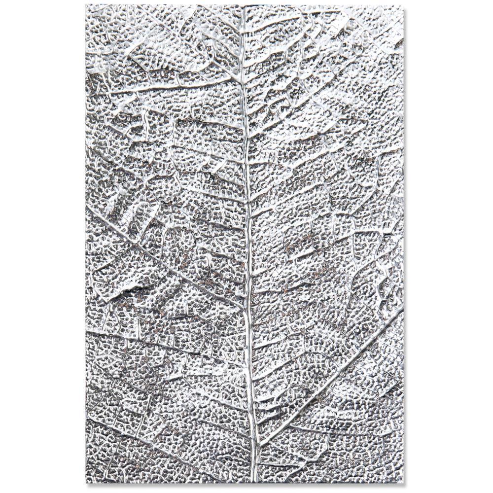 Sizzix 3D Textured Impressions Embossing Folder Leaf Veins 664488