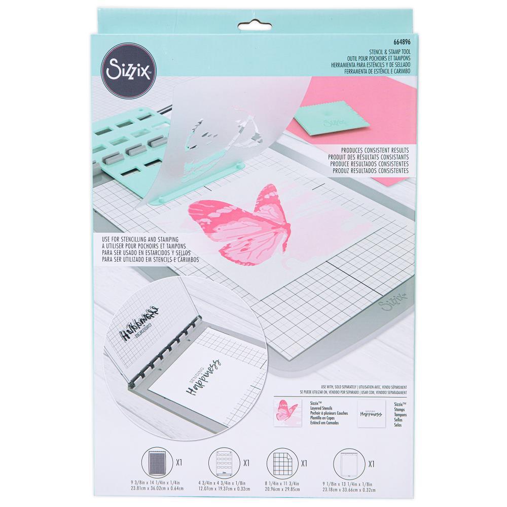 Sizzix Stencil and Stamp Tool 664896