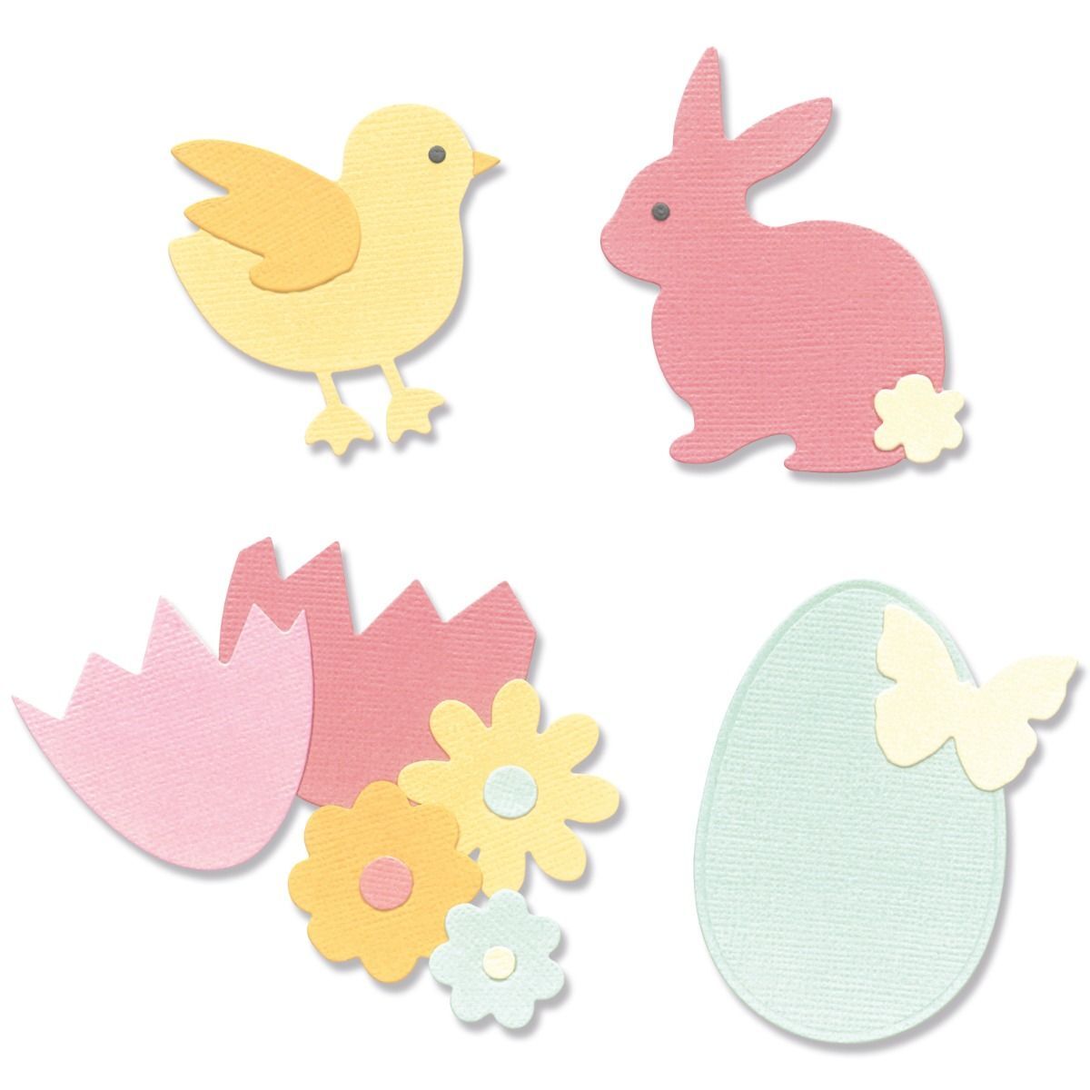 Sizzix Thinlits Die Set 11PK - Basic Easter Shapes by Olivia Rose 666108