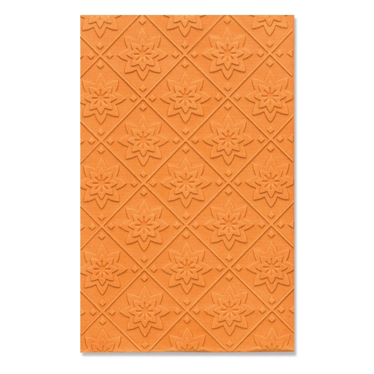 Sizzix Multi-Level Textured Impressions Embossing Folder - Mini Mosaic by Lisa Jones 666137 
