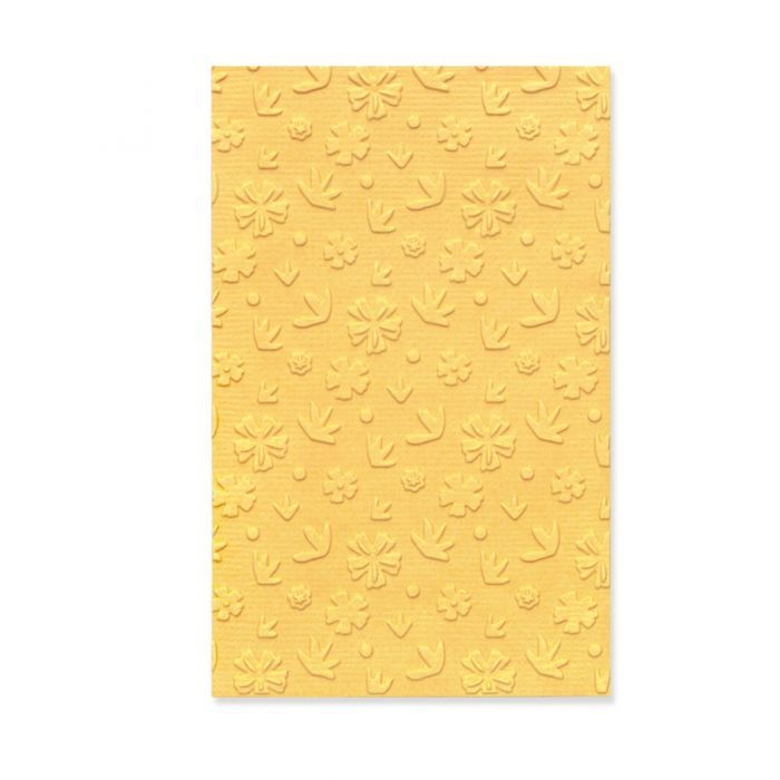 Sizzix Multi-Level Textured Impressions Embossing Folder Mini Scattered Florals