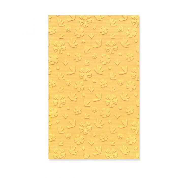 Sizzix Multi-Level Textured Impressions Embossing Folder Mini Scattered Florals