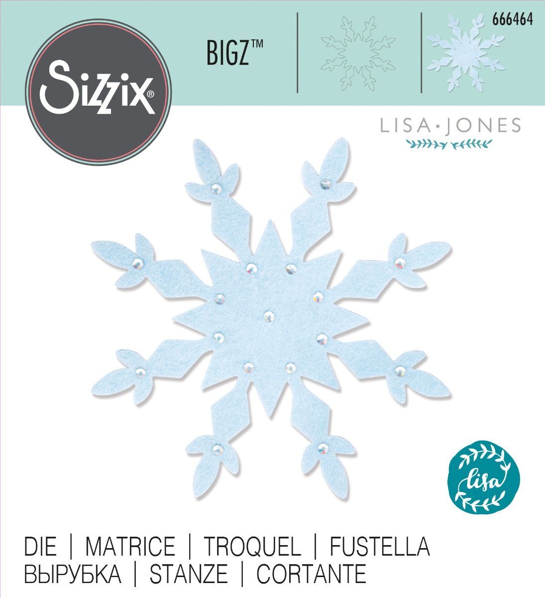 Sizzix Bigz Die - Ornate Snowflake