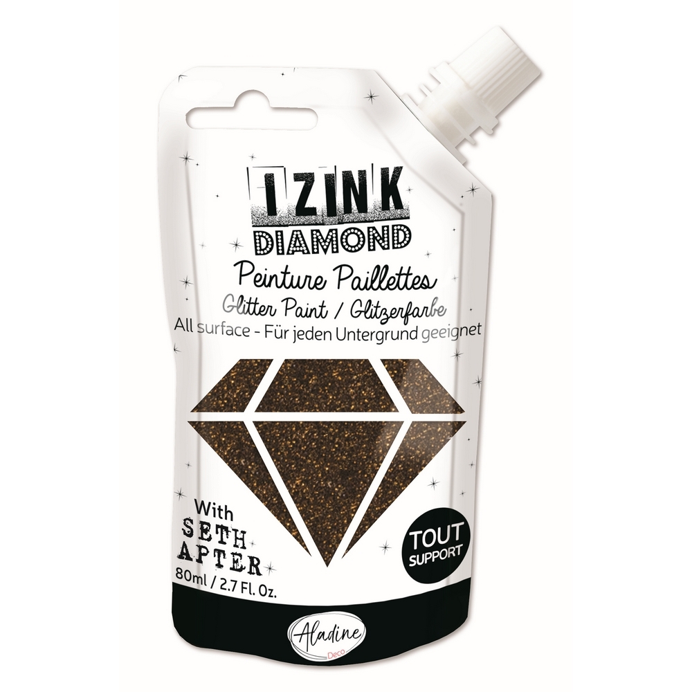 Izink Diamond Paint - Black Coffee 80ml