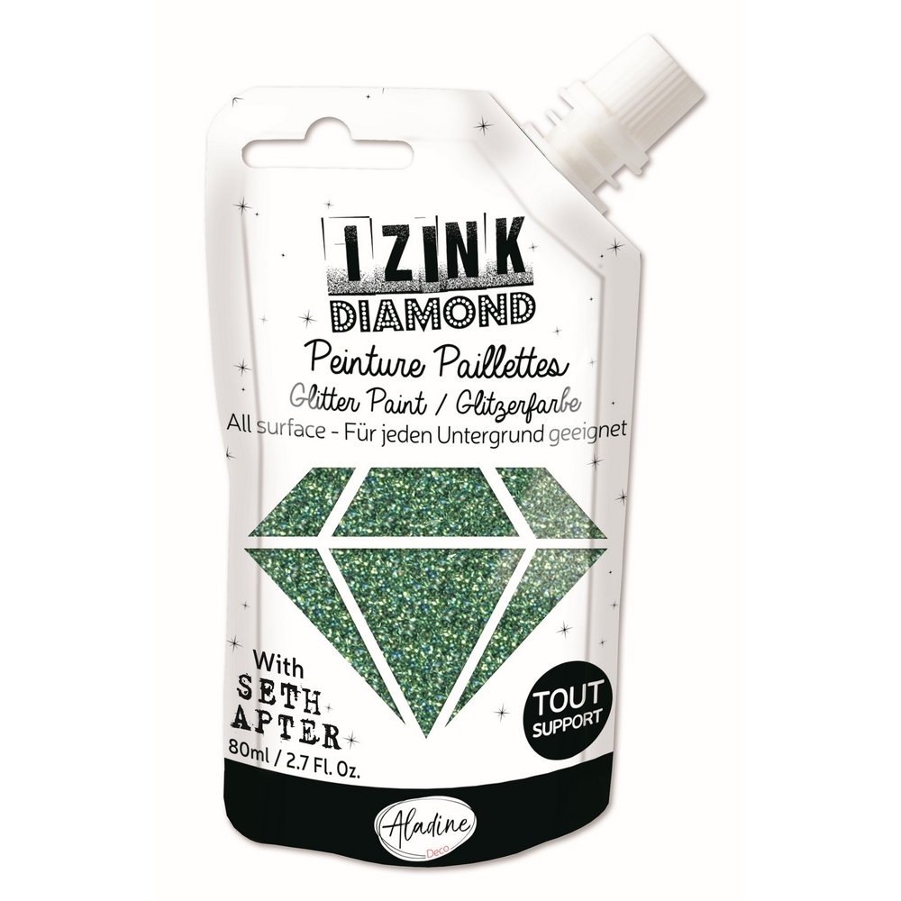 Izink Diamond Paint - Bleu Azure 80ml