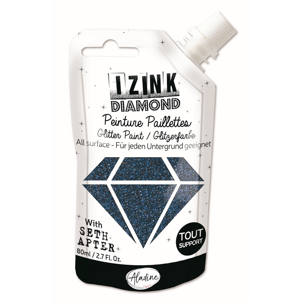 Izink Diamond Paint - Beautiful Blue 80ml