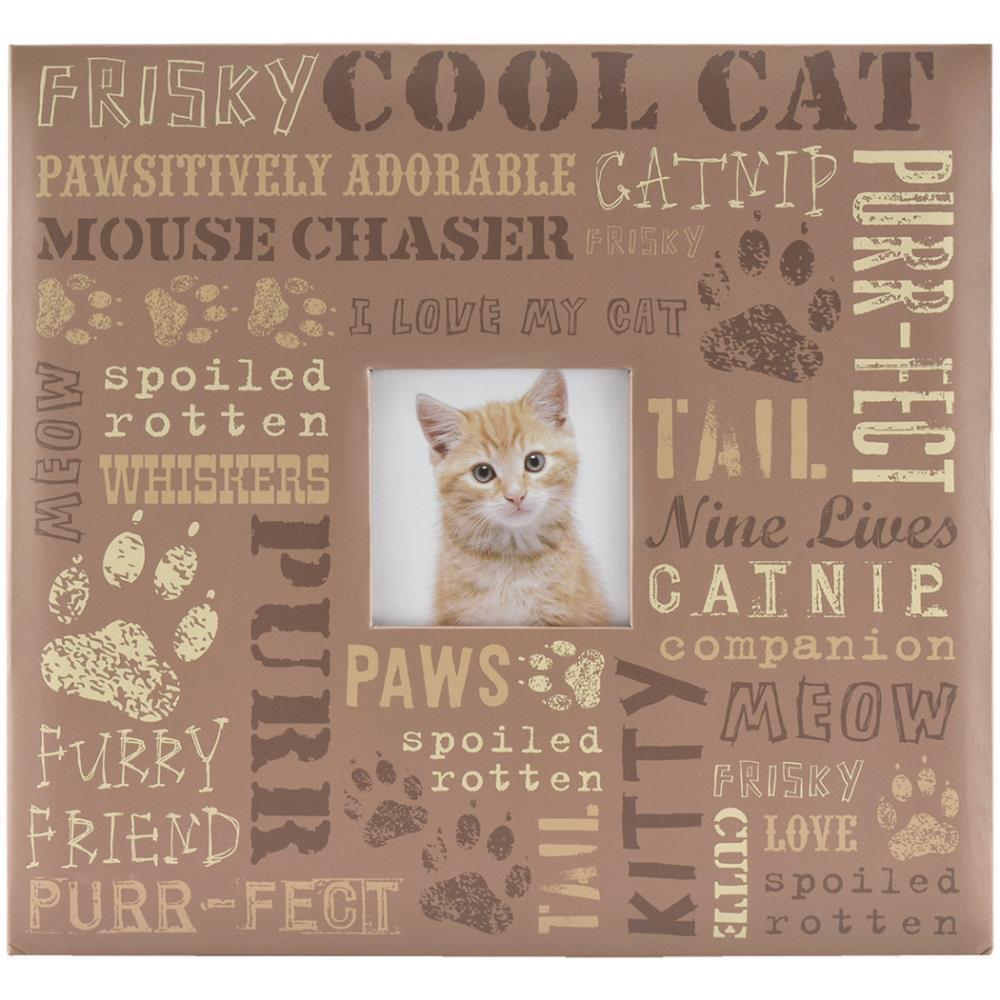 MBI Expressions Post Bound Album W/Window 12"X12" - Cat