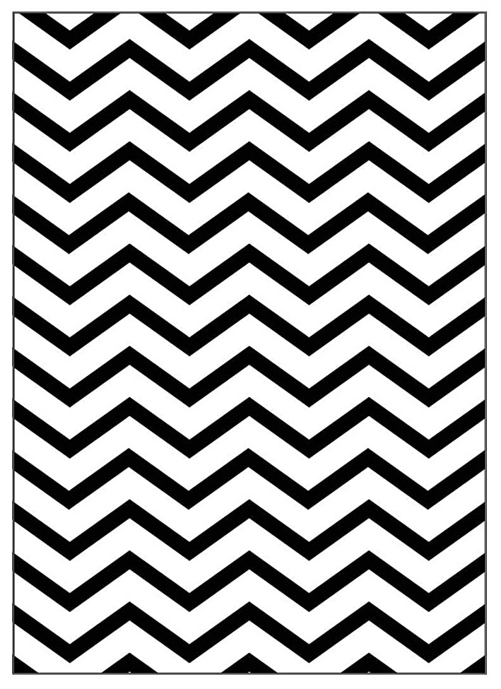 Crafts4U Embossing Folder 5x7 ZigZag Background