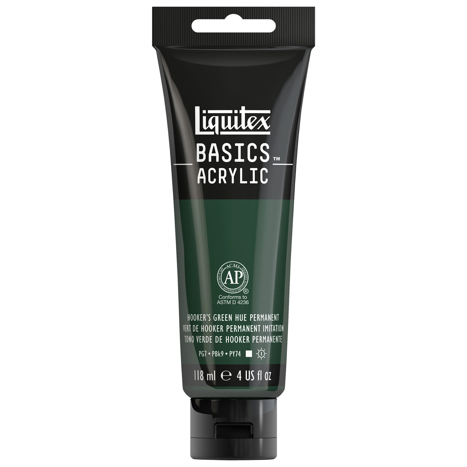 Liquitex Basics Acrylic - 118ml - Hooker’s Green