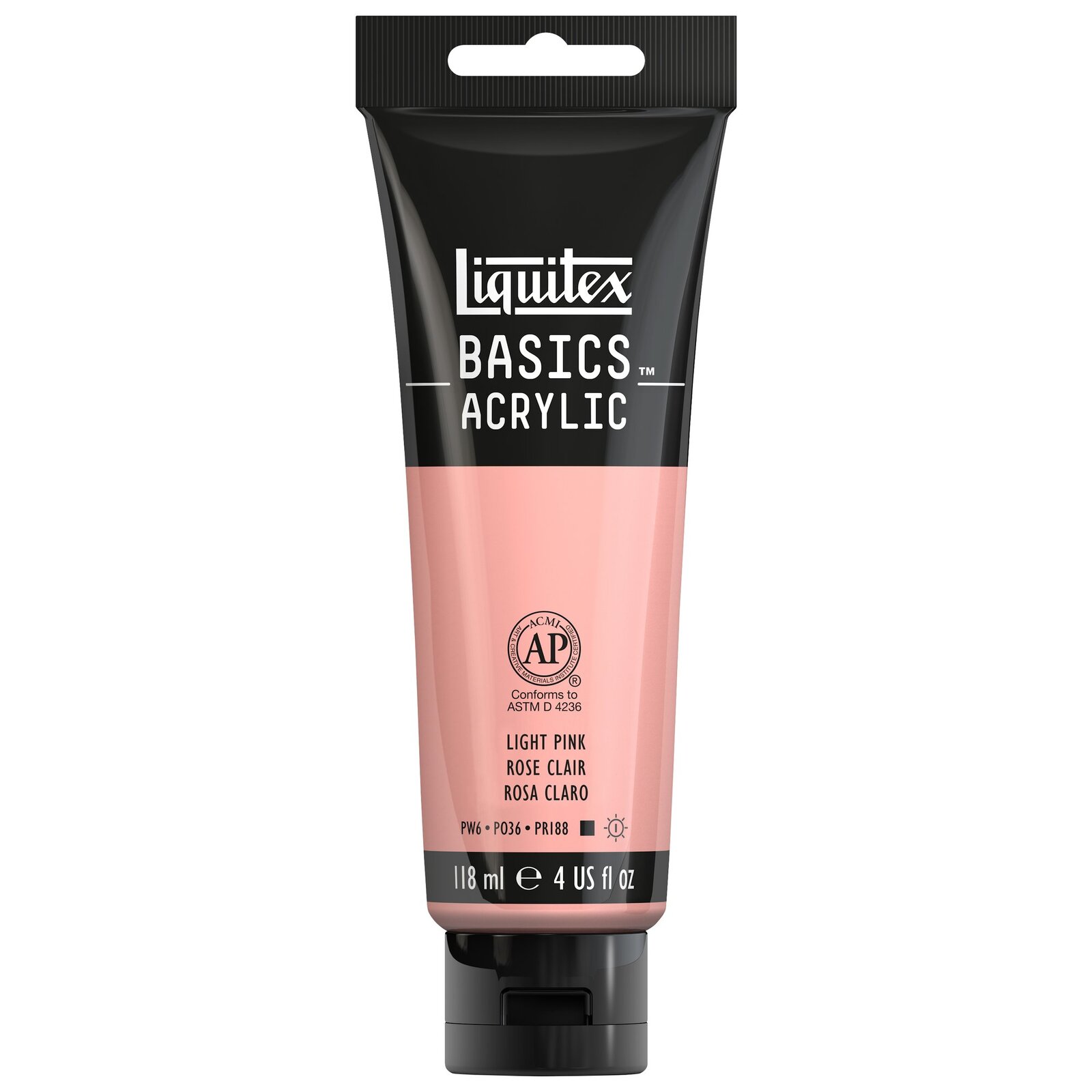 Liquitex Basics Acrylic - 118ml - Light Pink
